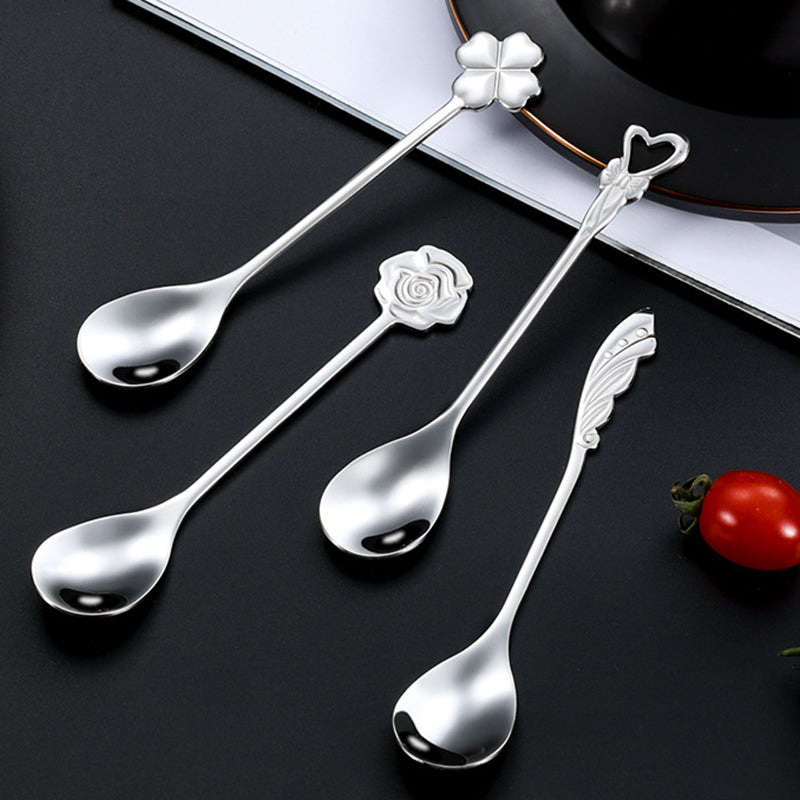 Stainless Steel Coffee Tea Stirring Spoon Dessert Spoon, Silver (BPA Free, No FDA) Stainless Steel Coffee Tea Stirring Spoon Dessert Spoon, Silver (BPA Free, No FDA)